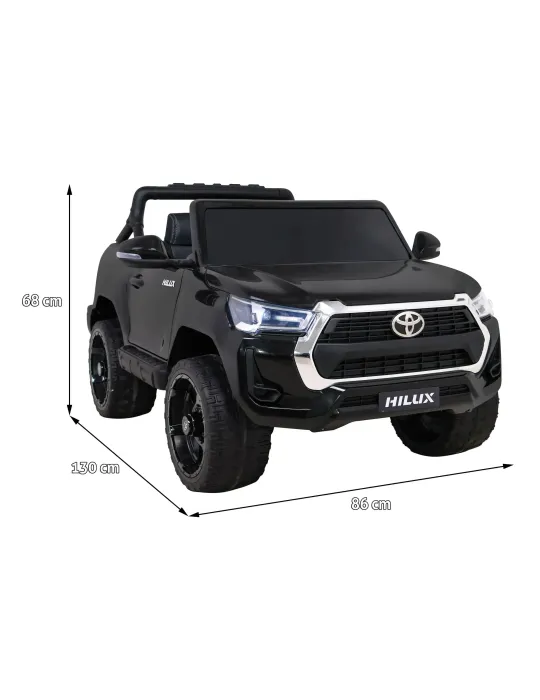 Kids SUV Toyota Hilux 24V Red – Monoplaza, 4x4, LED [product.brand] 52 - Patilandia 