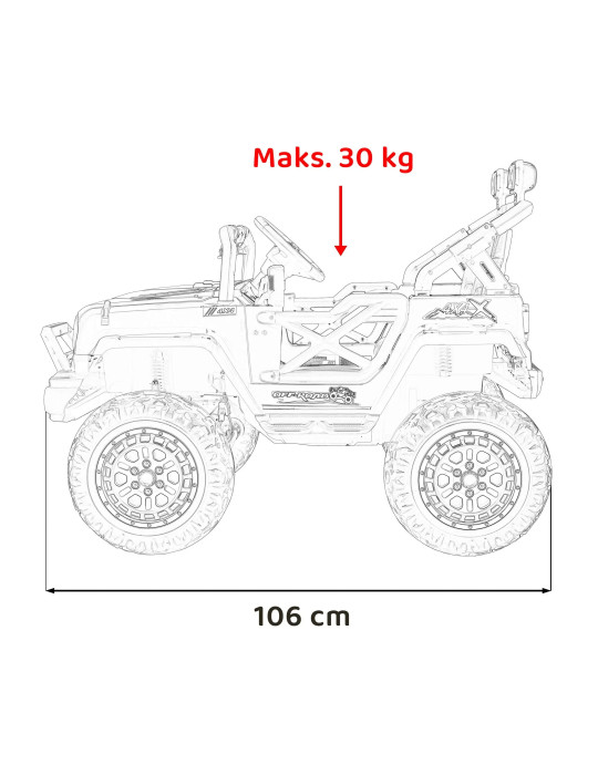 Todoterreno Eléctrico Infantil Off-Road Monoplaza [product.brand] 27 - Patilandia 