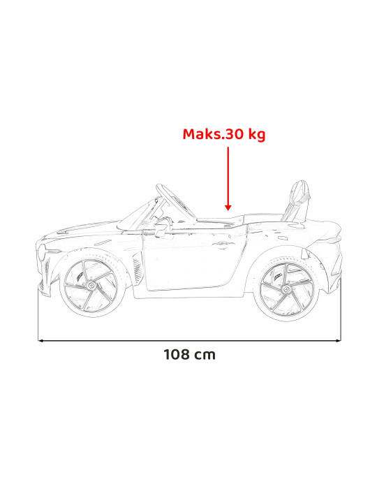 Coche Eléctrico Infantil Bentley Bacalar