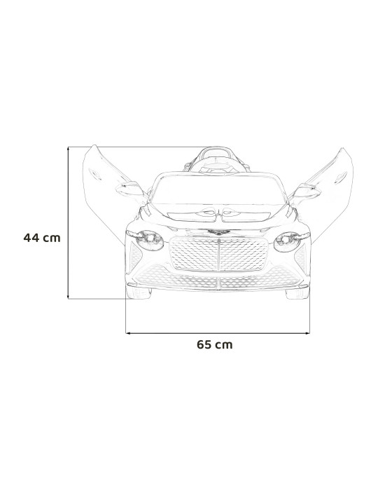 Coche Eléctrico Infantil Bentley Bacalar