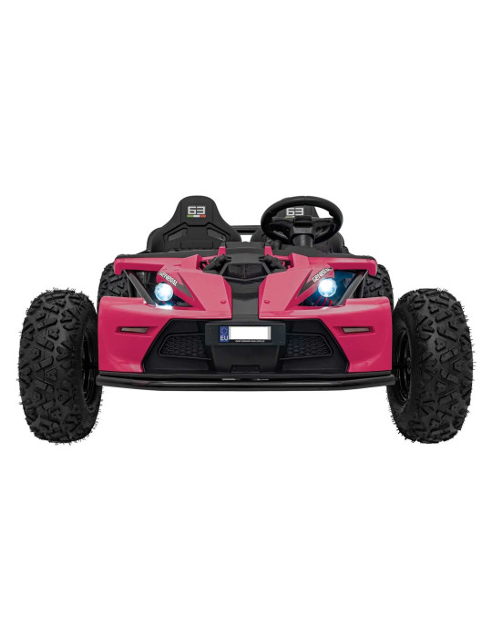 General 63 - Coche Eléctrico Infantil Todoterreno con Motor de 800W y Dos Plazas