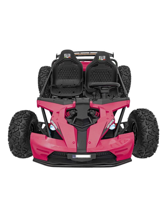 Generale 63 - Auto elettrica per bambini all-terrain con motore 800W e due piazze