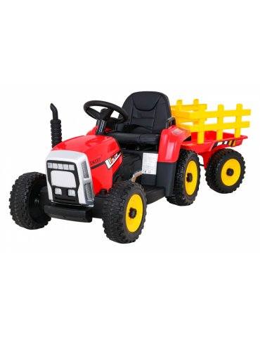 Children's Electric Tractor with Trailer (12v)