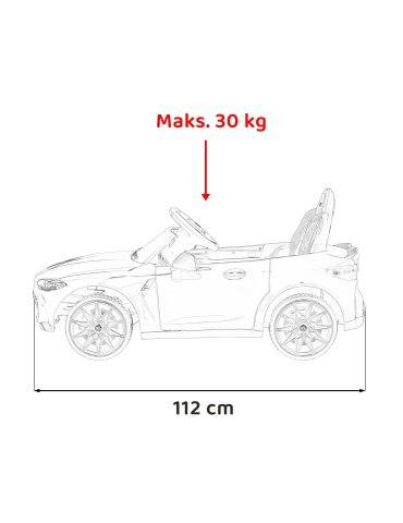 Bambini Auto elettrica BMW M4 Monoplaza MP3