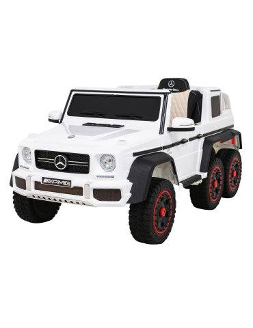 Auto elettrica per bambini Mercedes-Benz G63 AMG 6x6 – Monoplaza, 12V, 6 ruote