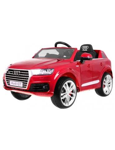 Auto elettrica Audi Q7 Quattro S-Line 12V 日本語 Car Infantil de Lujo