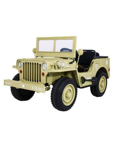 Retro Military Vehicle 4X4 Sand