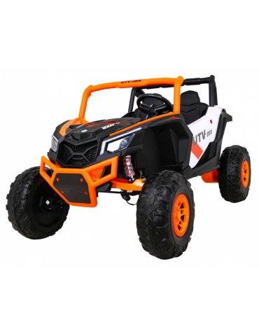 Buggy Eléctrico Infantil UTV-MX 24V con 4 motores de 60W y asientos de piel