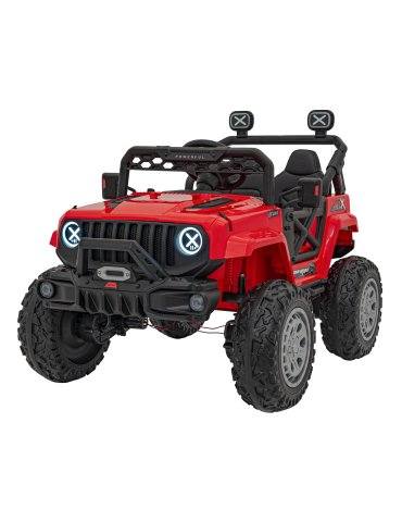 Auto elettrica per bambini OFF ROAD Velocità 12V 4x4 con sospensione e MP3