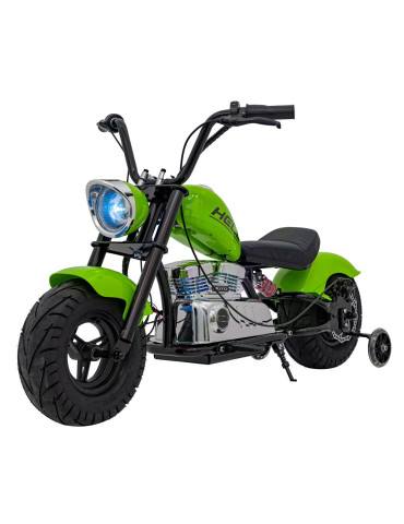 Chopper Warrior 36V 350W Moto électrique pour enfants avec roues gonflables