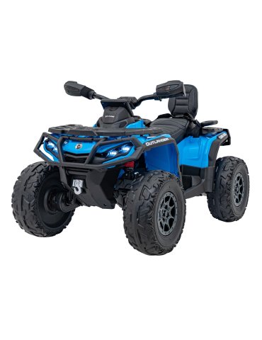 Can-Am Outlander 12V Quad – Quad électrique 4x4 pour enfants avec 4 moteurs de 45 W