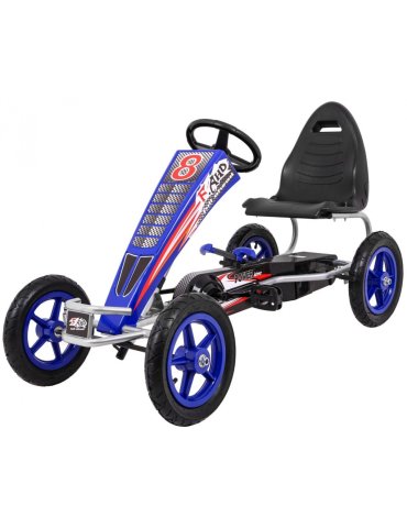 Kart Deportivo A Pedales Maximum Speed With Inflatable Wheels